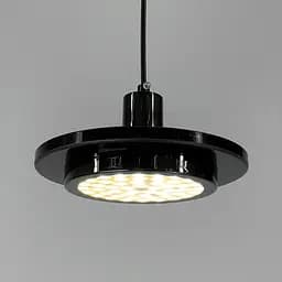 Підвіс Lumina із чорним мармуровим плафоном LED в стилі Ар-деко Line.F SC 2/1 BK - мініатюра 5