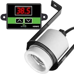 Світильник керамічний патрон з термостатом Terrario Muaritan Temperature Control 200W - мініатюра 7