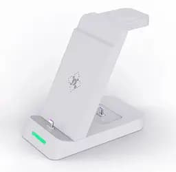 Зарядна станція 3 в 1 для Samsung S24 S23 S22 Note Z Fold Fast Wireless Charger Stand для Galaxy Watch 5 4 3 Activer 2/1 Buds