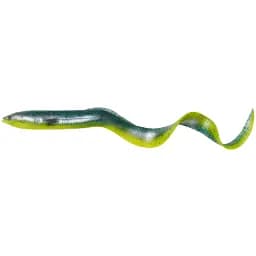 Силікон Savage Gear 3D Real Eel Loose Body 200 мм 27.0g Green Yellow Glitter (поштучно)