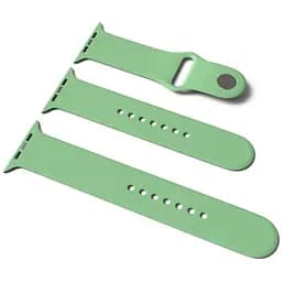 Силиконовый ремешок для Apple Watch Sport Band 38/40/41/42mm(ser.10) (S/M&M/L) 3pcs Мятный / Mint
