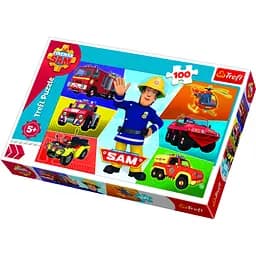 Пазлы Trefl Транспорт пожарного Сэма 100 элементов