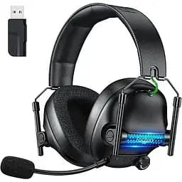 Беспроводная игровая гарнитура FC400 2,4 ГГц с микрофоном для ПК, PS5, PS4, игровые наушники Bluetooth