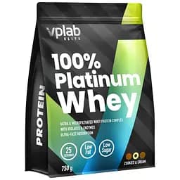 Протеїн VPLab 100% Platinum Whey Cookies Cream 750 г