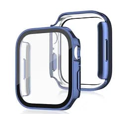 Захисний чохол із склом Choice 2 для Apple Watch 44 мм Синій