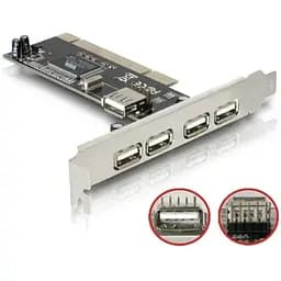 Контроллер Atcom PCI USB 4 + 1 порт NEC chipset