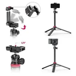 Штатив Ulanzi Vijim Multi-functional Xiaomini Tripod Black UV-2502B MT-44 Black - мініатюра 5