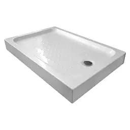 Душовий піддон Imprese 120x80x15 см прямокутний в комплекті з сифоном s0941280S білий