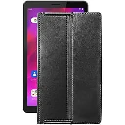 Чохол StatusCASE з екошкіри для планшету Lenovo Tab M8 (3rd Gen) Чорний глянець
