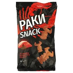 Снеки Санні Фуд Раки со вкусом копченого лосося 80 г (915373)
