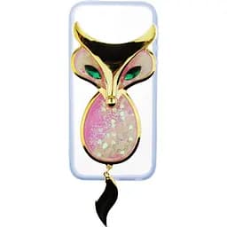 Чехол-накладка Toto TPU Case Decorative Stones IPhone 5/5S/SE A Fox Purple