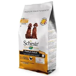 Сухий корм Schesir Dog Medium Adult Chicken 12 кг шезир курка монопротеїновий середніх порід