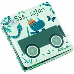Книга для ванной на присосках Lilliputiens Сафари (83307)