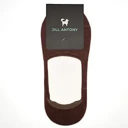 Бесшовные следы с силиконом ORGANIC cotton JILL ANTONY 39-41 men's арт. 31001 39-41, Коричневый