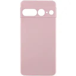 Чохол Lakshmi Silicone Cover Full Camera (AAA) для Google Pixel 7 Pro Рожевий / Pink Sand