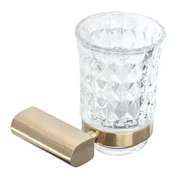 Склянка для зубних щіток Rea 322224B brushed gold REA-77040, Золотий - мініатюра 3