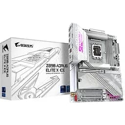 Материнська плата Gigabyte Z890 Aorus Elite X Ice Socket 1851 - мініатюра 2