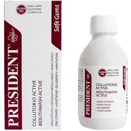 Ополіскувач для порожнини рота President Active 200 мл