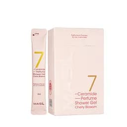 Гель для душа с ароматом цветущей вишни Masil 7 Ceramide Perfume Shower Gel Cherry Blossom, пробник 8 мл