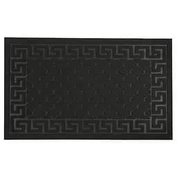 Килимок придверний Eco Fabric Луска без кромки чорний 45 х 75 см (4575-001) - мініатюра 3