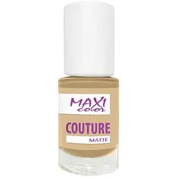 Лак для нігтів Maxi Color Couture Matte відтінок 02, 10 мл