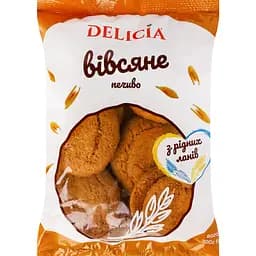 Печиво здобне Delicia Вівсяне 300 г