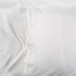 Постільна білизна Penelope - Alba white білий king size - мініатюра 7