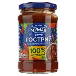 Соус Чумак Гострий зі шматочками овочів 300 г (934927)