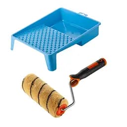 Валик "Преміум" 180х48 мм з ручкою та ванночка Polax (770-200)