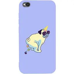 Чехол-накладка Toto Matt TPU 2 mm Print Case Xiaomi Redmi Go #77 Kakedog Light Purple