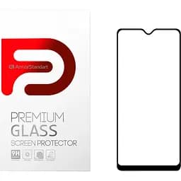 Захисне скло ArmorStandart Full Glue для Oppo А15/A15s Black (ARM58385) [80921]