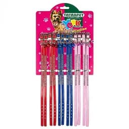 Нашийник-прикраса для собак TatraPet York з дзвіночнком в асортименті 1 х 25 см