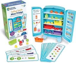 Ігровий набір для сортування та рахунку «Міні холодильник» Learning Resources (51 ел.) Learning Resources LER6820 - мініатюра 1