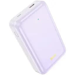 Аккумулятор внешний Hoco Q21A 20000mAh Great power bank с дисплеем фиолетовый