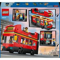 Конструктор LEGO City Червоний двоповерховий екскурсійний автобус 384 деталі (60407) - мініатюра 2