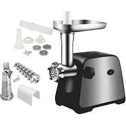 Мясорубка Domotec MS-2026 3 в 1 с функцией реверса и соковыжималкой Зеленая 4500 Вт