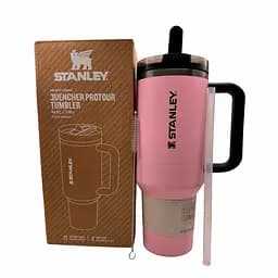 Термокухоль Stanley Quencher ProTour Flip Straw Tumbler з неіржавкої сталі 1,18 л Soft Pink KT7001962