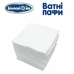 Уцінка. Ватні пафи Білосніжка для дітей 100 x100 мм (оновлена структура) 100 шт. - мініатюра 7