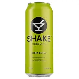 Упаковка напою слабоалкогольного Shake Bora Bora 7% 12 л з/б (0.5 л х 24 шт.) - мініатюра 2