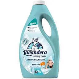 Гель для прання La Antigua Lavandera Sensitive для дитячої білизни 2.49 л (8435495829485)