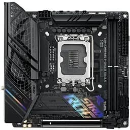 Материнська плата ASUS ROG STRIX B760-I GAMING WIFI (ROG STRIX B760-I GAMING WIFI) (Socket 1700, Intel B760, Mini-ITX) Б/в