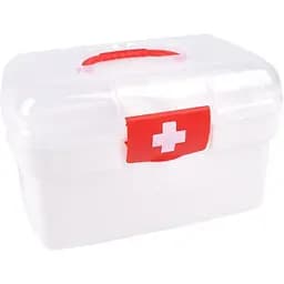 Контейнер-аптечка Supretto для зберігання ліків білий (83880001)