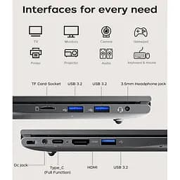 Ноутбук 5 7430U, Windows 11 Pro, 16GB DDR4 512GB, 1920 * 1080 - мініатюра 8