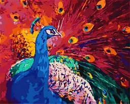 Набор для росписи по номерам Величественная красота, 40x50 см, КНО4340