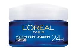 Нічний крем для обличчя L’Oreal Paris Зволоження Експерт для всіх типів шкіри, 50 мл (A4510616) - мініатюра 2