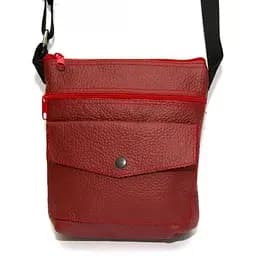 Шкіряна сумка на плече Gofin 20х22 см sum0009924