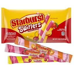 Цукерки жувальні Starburst фруктові трубочки 84 г - мініатюра 2