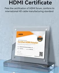 Кабель HDMI M - M, 12.0 м, V1.4, 4K 60Гц,PVC, Aluminum alloy Type синій Vention - мініатюра 8