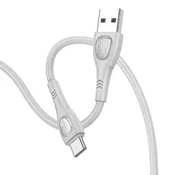 Кабель Borofone BX98 USB для Type-C 1 м grey