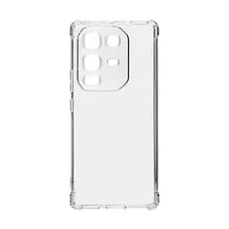 Прозрачный чехол для Infinix Note 50 4G с защитой камеры и усиленными бортами, тонкий, силиконовый, бесцветный, ударостойкий, противоударный бампер c закрытой камерой, ArmorStandart (ARM84724)